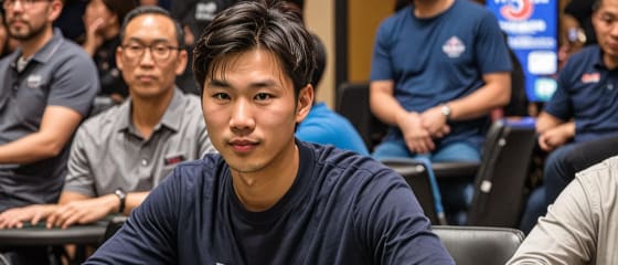 Ο Kyle Ho βλέπει το Vlogger Gil Jack Poker στο Heads-Up για το WSOP Circuit Ring